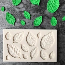 ROSE LEAVES Silicone Fondant