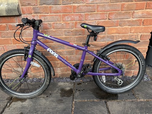 Frog kids bike purple - 55,