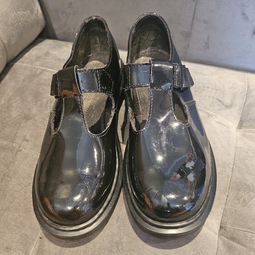 Martens black shiny - dr,