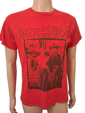 BOYZ N THE HOOD Men's Boys in The Hood Red T-Shirt Size M BRAND NEW £11.99