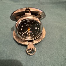 Dalvey Voyager Clock, Pocket Watch Style Alarm Clock, Travel Clock Scotland