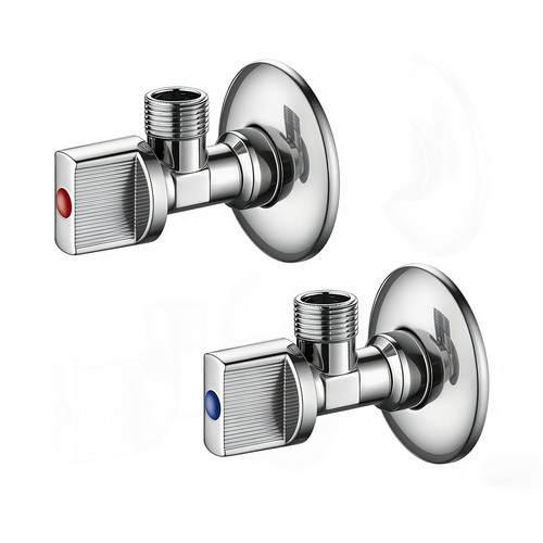 Angled isolating valves 2 - isolating, 1/2