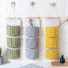 3 Pcs Cotton Linen Hanging