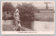 RPPC Mendham River Waveney, Alfred Munnings Artist Connection? Marston's J916