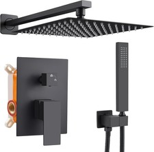 DUTRIX Black Square Recessed