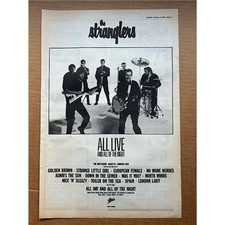 STRANGLERS ALL LIVE AND ALL OF