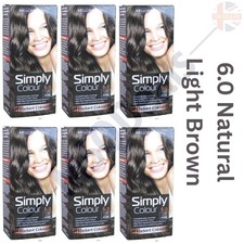 Mellor & Russell Simply Colour 6.0 Natural Light Brown Radiant Colour – 6 Pack