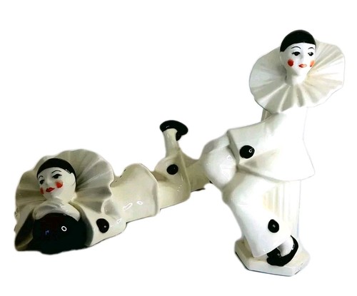 Vintage clown figurines - vintage,