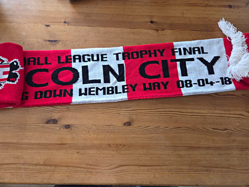 Lincoln city football scarf - city,