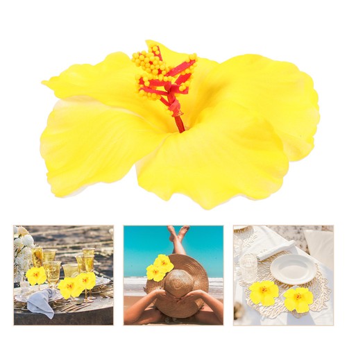 10pcs hibiscus flowers - 10pcs,