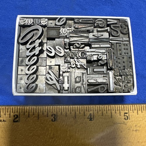 Printing blocks lead - blocks, “