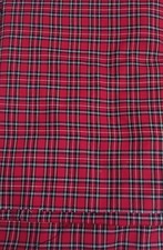 Polyviscose Tartan Fabric
