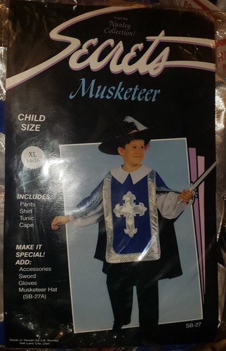 Secrets musketeer childs size - musketeer,
