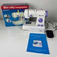 Sew Land Sewing Machine - Model SM 1087 Spares Or Repairs with Pedal