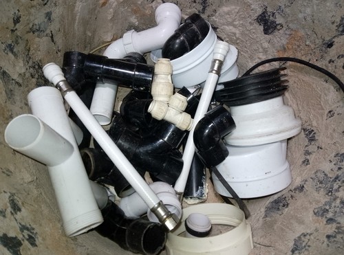 Plumbing fittings joblot - plumbing,