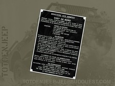 HOTCHKISS M201 CHEF DE D'ORD