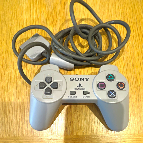 Sony playstation wired grey - playstation,