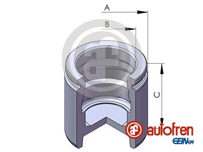 Piston brake caliper - brake, autofren