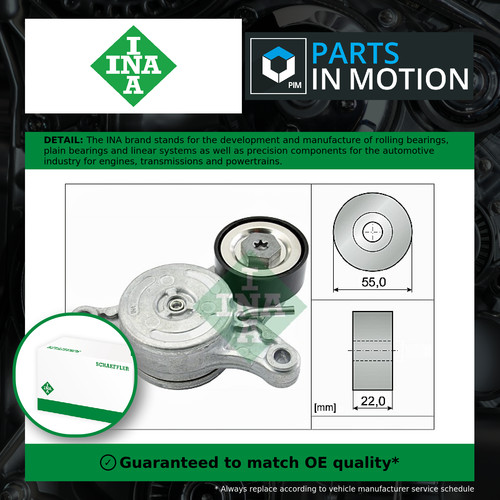 Aux belt tensioner fits - aux,