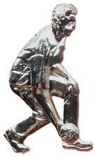 Bowler Pin Badge Bowls Lawn