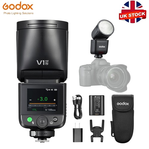 Godox v1mid v1midn ttl round - ttl,