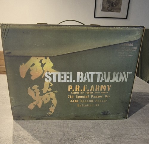 Xbox steel battalion line of - steel, +