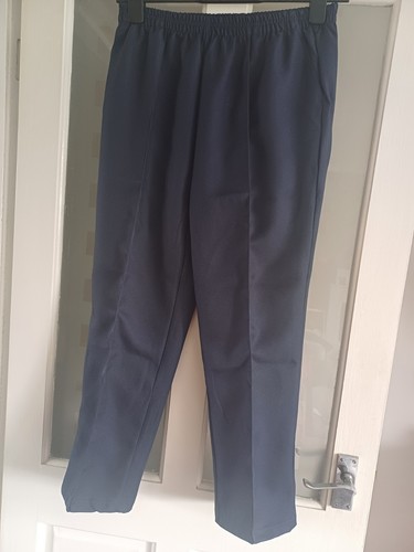 Ladies navy blue trousers size - ladies,