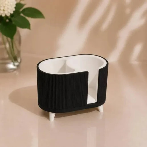 Bathroom organizer cotton pad - organizer,