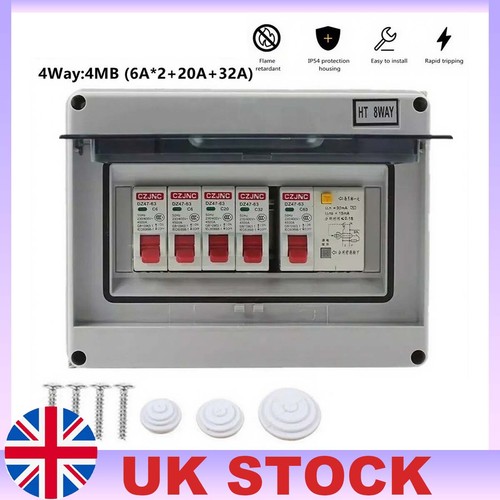 Way consumer unit fuse - fuse, 4