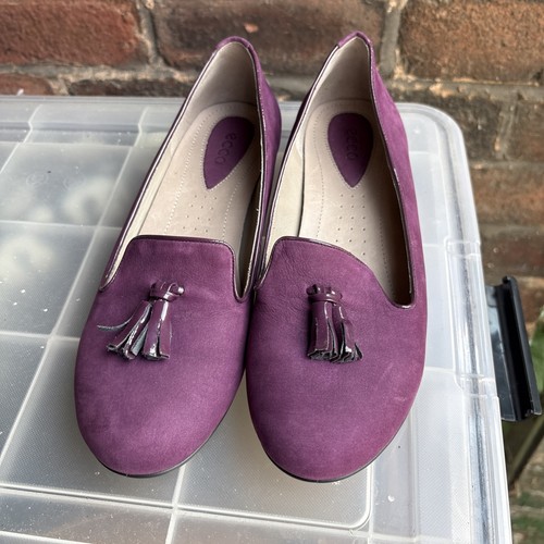 Ecco ladies purple suede - ecco,