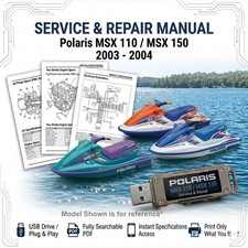 POLARIS MSX 110 MSX 150 2003