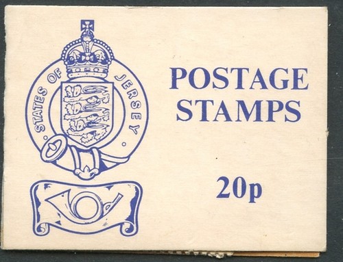 Jersey 1976 20p - sachet, booklet