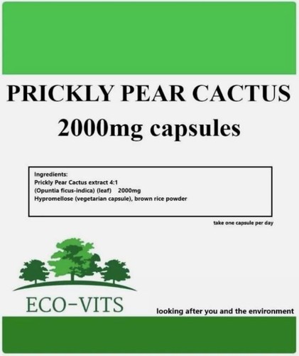 Prickly pear cactus - pear, 2000mg