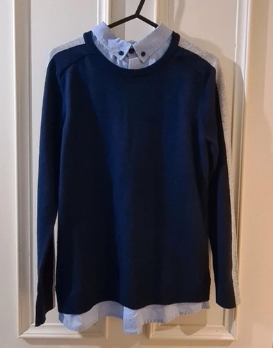 Jasper conran navy mock - by,