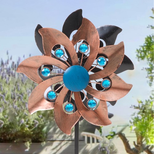 Twin wheel metal windmill - twin,