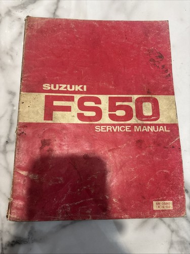 Suzuki fs50 service manual - fs50, (2)