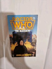 DOCTOR WHO BOOK THE MASSACRE PAPERBACK TARGET BOOKS FIRST EDITION 1987 1ST DR