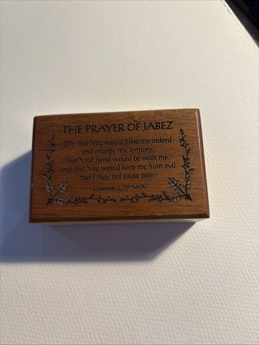 Solid mahogany prayer - solid, box