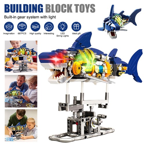 Mechanical shark building - mechanical,