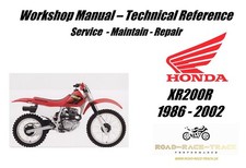 Honda XR200R XR200 R XR 200 R
