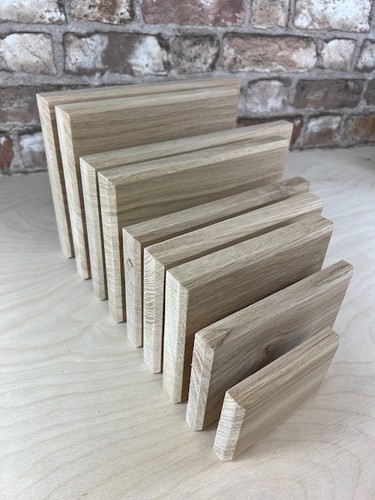 Oak wood plaque - wood, craft