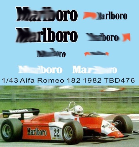 Decals for alfa - for, romeo