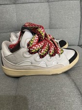 Lanvin Curb Sneakers - White  Size 41