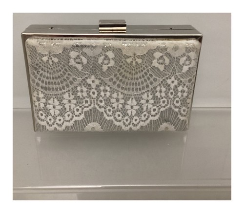 New look white lace clutch - look,