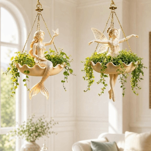 Resin ballet dancer hanging - resin,
