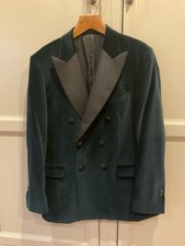 Hawes And Curtis Green Velvet