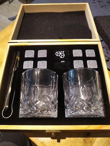 Whisky glasses gift set - gift,