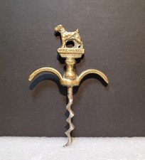 Vintage Brass Wirehaired Fox