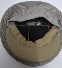 Christys London Hat Newsboy Driving Cap Bakerboy Knit Academic England Gannex