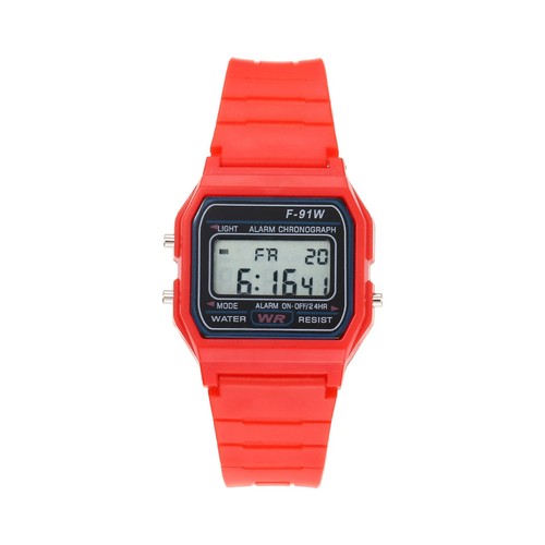 Retro digital sports watch - retro,